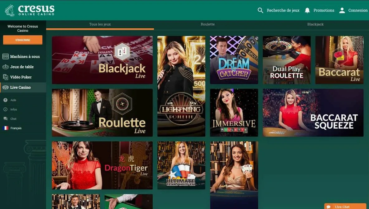 Cresus casino : plus qu'un VIP ?